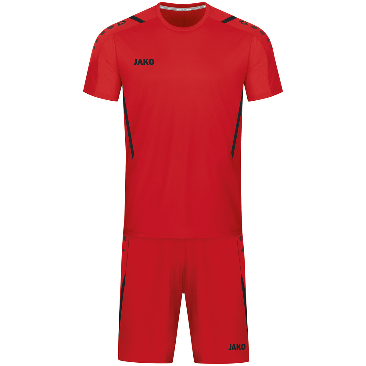 Shirt Challenge Rood-Zwart