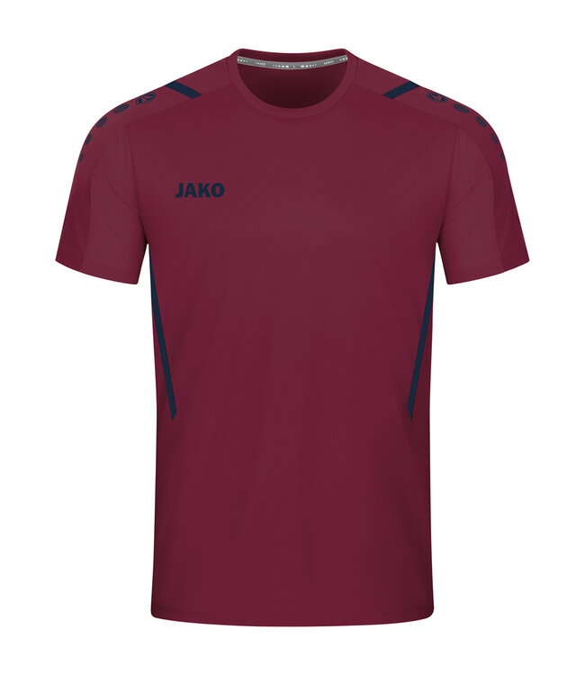JAKO Shirt Challenge Kastanje-Marine