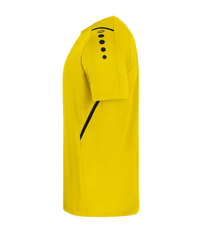 JAKO Shirt Challenge Citroen-zwart | MAAT S