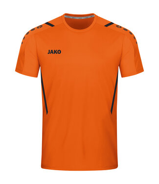 JAKO Shirt Challenge Fluo oranje-Zwart