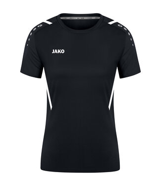 JAKO Shirt Challenge Dames Zwart-Wit