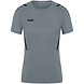 JAKO Shirt Challenge Dames Steengrijs-Zwart JAKO Shirt Challenge Dames Steengrijs-Zwart