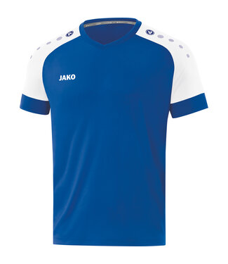 JAKO shirt Champ 2.0 Sportroyal-Wit | Maat S