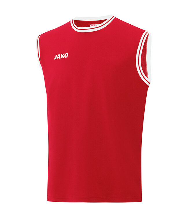 JAKO Shirt Center 2.0 Rood-Wit