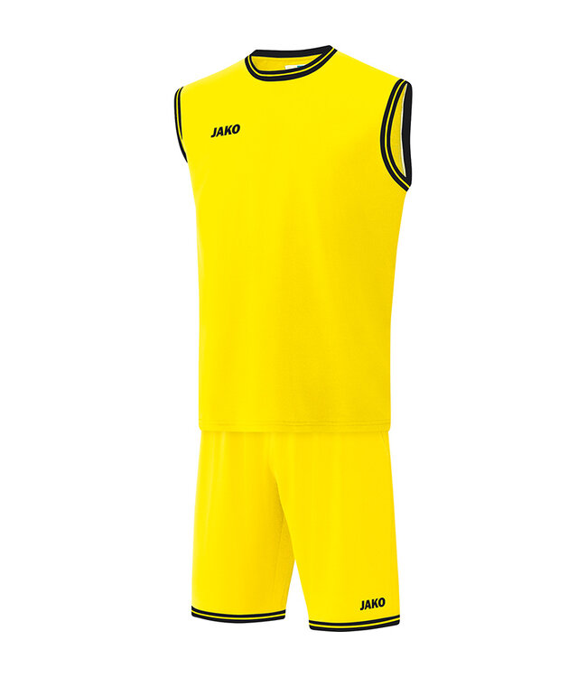 JAKO Shirt Center 2.0 Citroen-Zwart