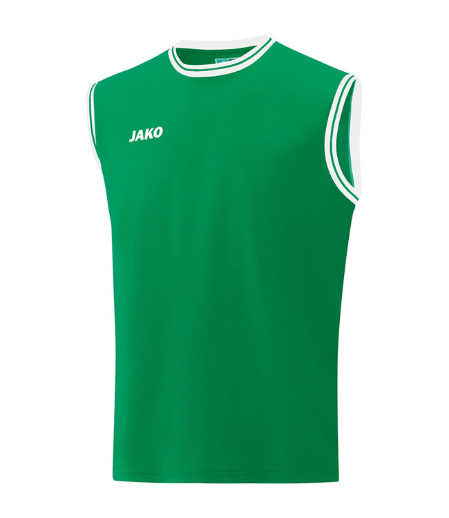 JAKO Shirt Center 2.0 Sportgroen-Wit