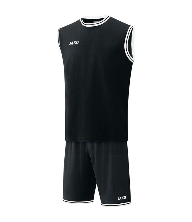 JAKO Shirt Center 2.0 Zwart-Wit