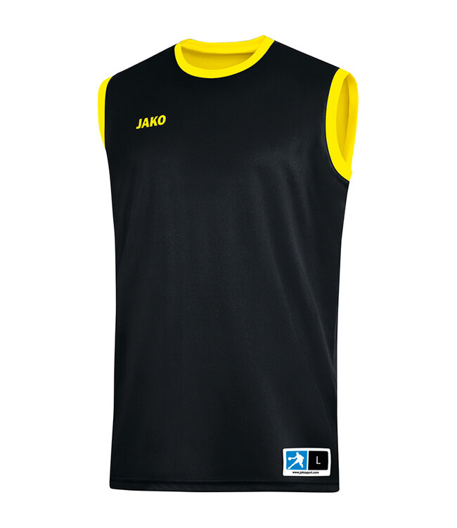 JAKO Reversible shirt Change 2.0 Citroen-Zwart
