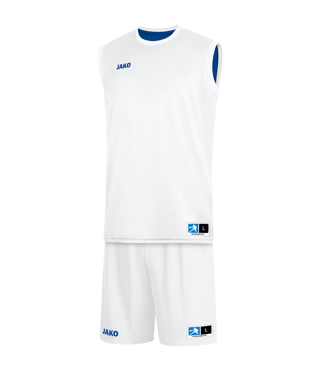 JAKO Reversible shirt Change 2.0 Royalblue-Wit