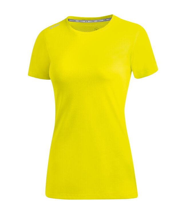 JAKO Shirt Run 2.0 Dames Fluogeel