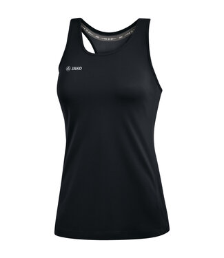 JAKO Tank Top Run 2.0 Dames Zwart