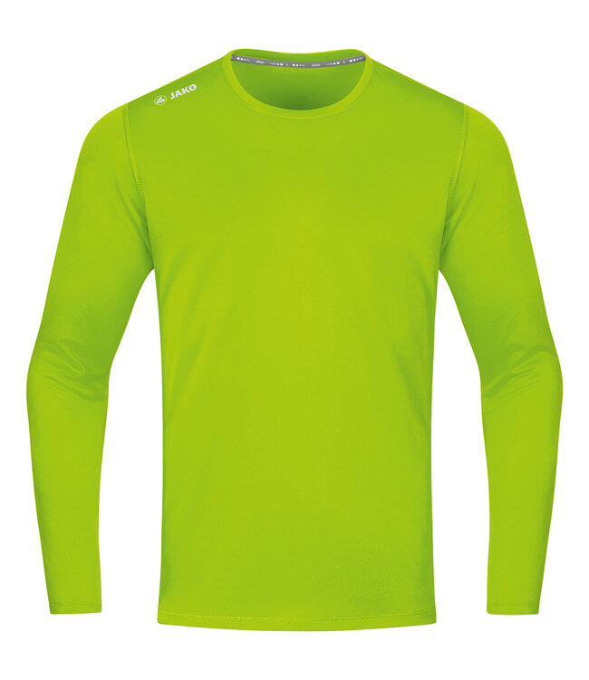 JAKO Shirt Run 2.0 longsleeve Fluo groen