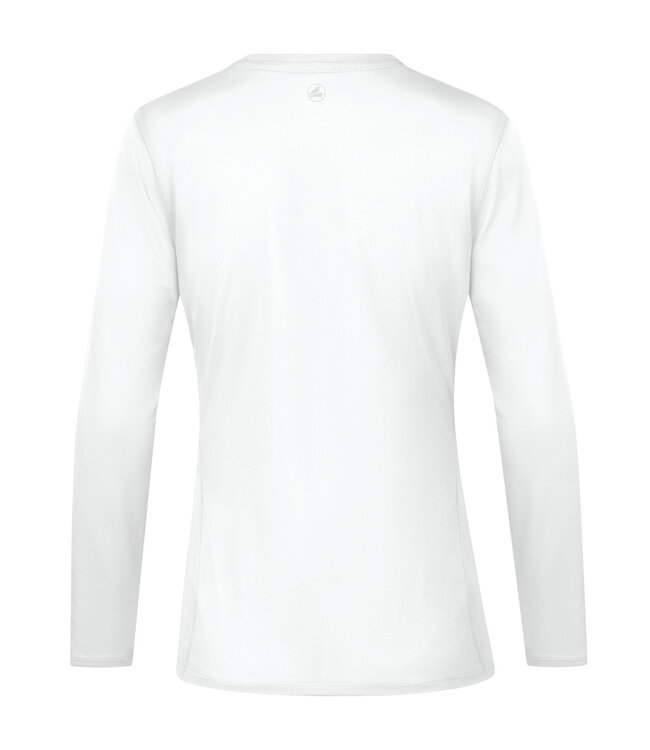 JAKO Shirt Run 2.0 longsleeve Dames Wit