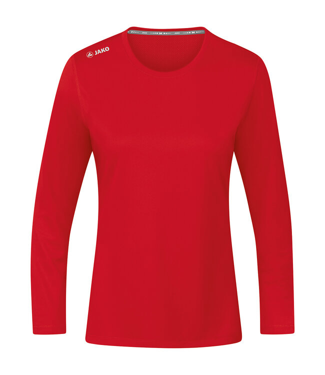 JAKO Shirt Run 2.0 longsleeve Dames Rood