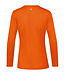 JAKO Shirt Run 2.0 longsleeve Dames Fluo oranje