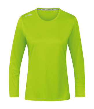 JAKO Shirt Run 2.0 longsleeve Dames Fluo groen