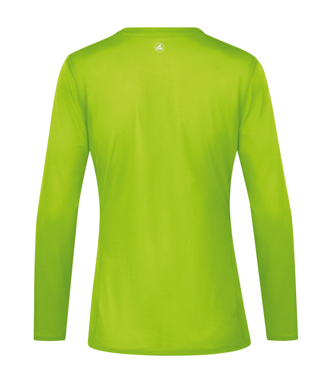 JAKO Shirt Run 2.0 longsleeve Dames Fluo groen