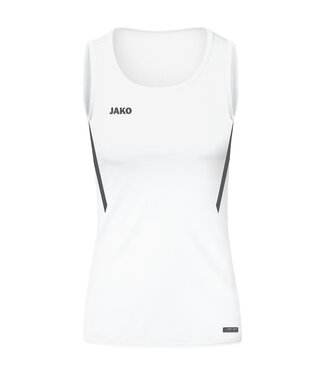 JAKO Tanktop Challenge Dames - Meisjes Wit-Antra Light