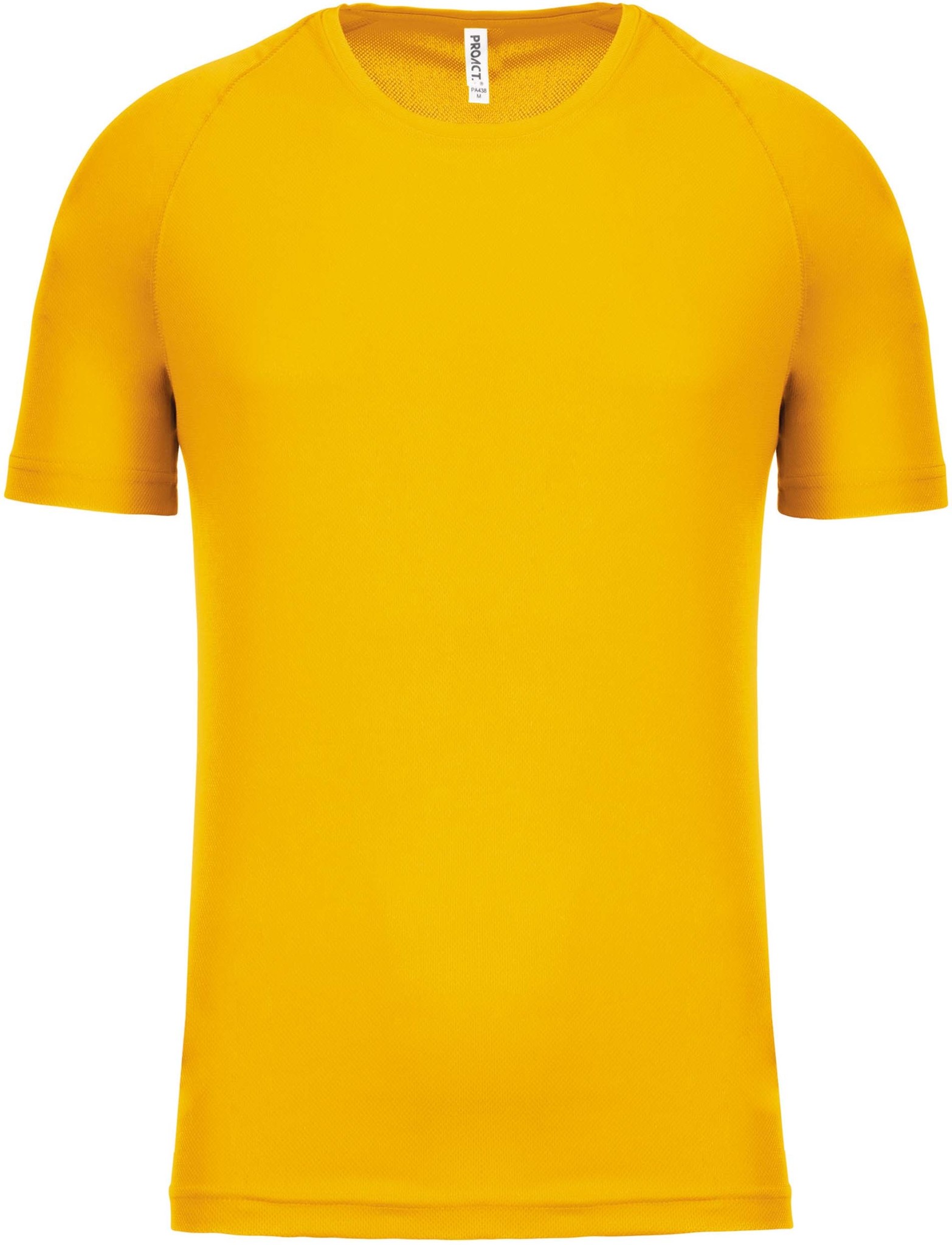 Shirt Basic UNI+KIDS-True yellow