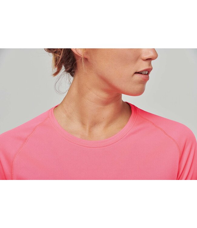 Proact Sportshirt Basic Dames - Aquablue