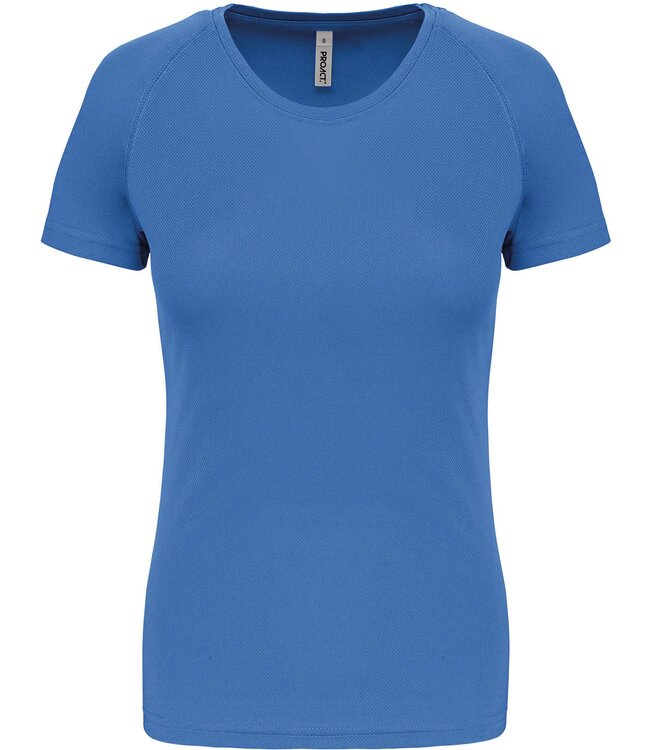 Tenuetje│Proact Sportshirt Basic Dames - Aquablue 