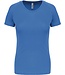 Proact Sportshirt Basic Dames - Aquablue