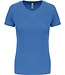 Proact Sportshirt Basic Dames - Aquablue