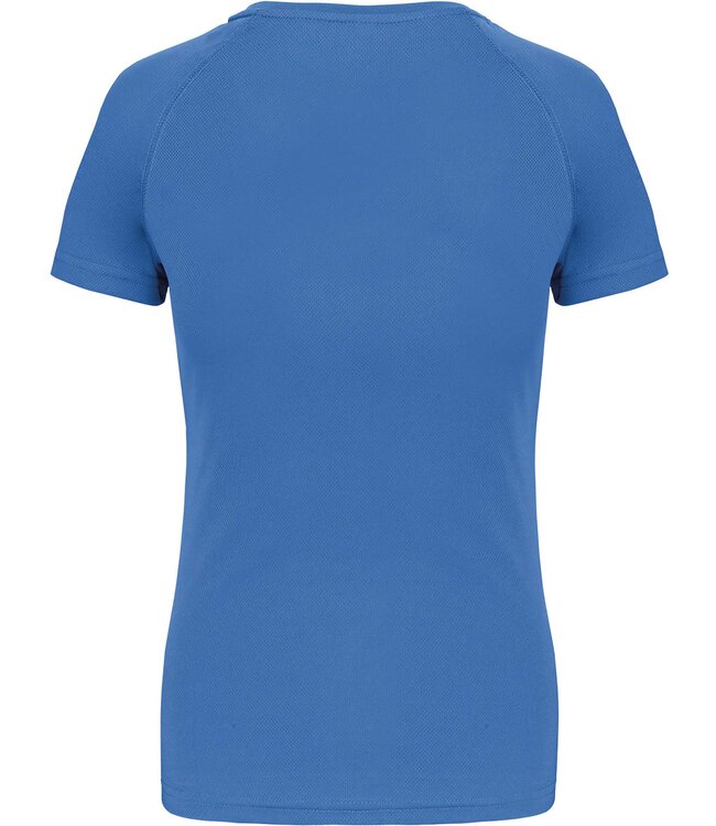 Proact Sportshirt Basic Dames - Aquablue