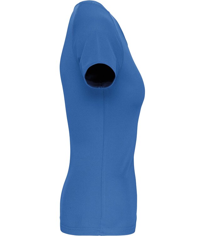 Proact Sportshirt Basic Dames - Aquablue