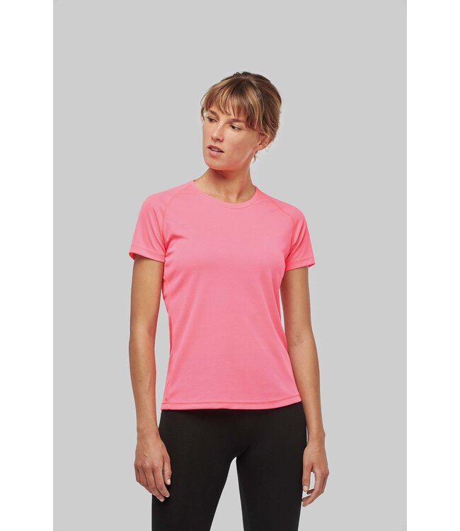 Proact Sportshirt Basic Dames - Kellygreen