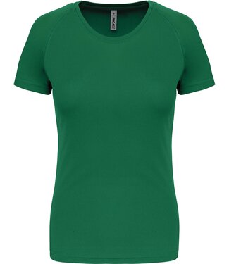 Proact Sportshirt Basic Dames - Kellygreen