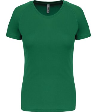 Proact Sportshirt Basic Dames - Kellygreen