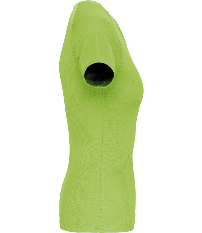 Proact Sportshirt Basic Dames - Lime