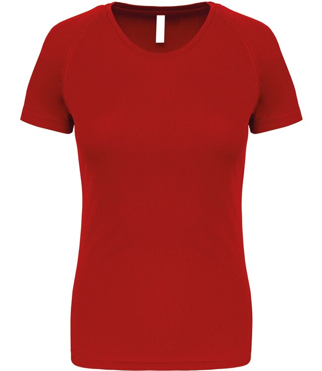 Proact Sportshirt Basic Dames - Red