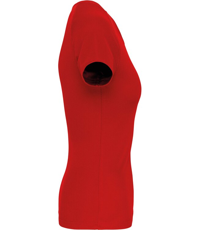 Proact Sportshirt Basic Dames - Red