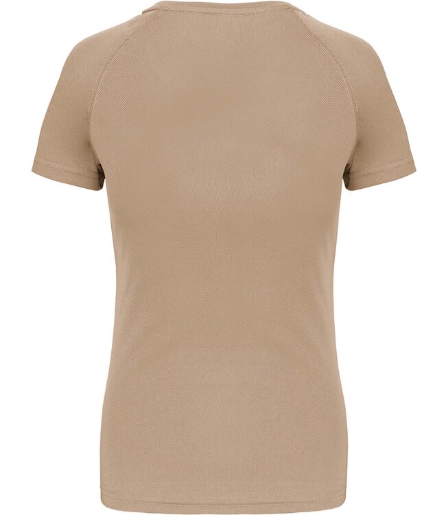 Proact Sportshirt Basic Dames - Sand