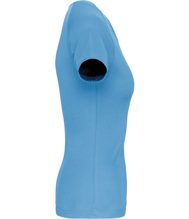 Proact Sportshirt Basic Dames - Skyblue