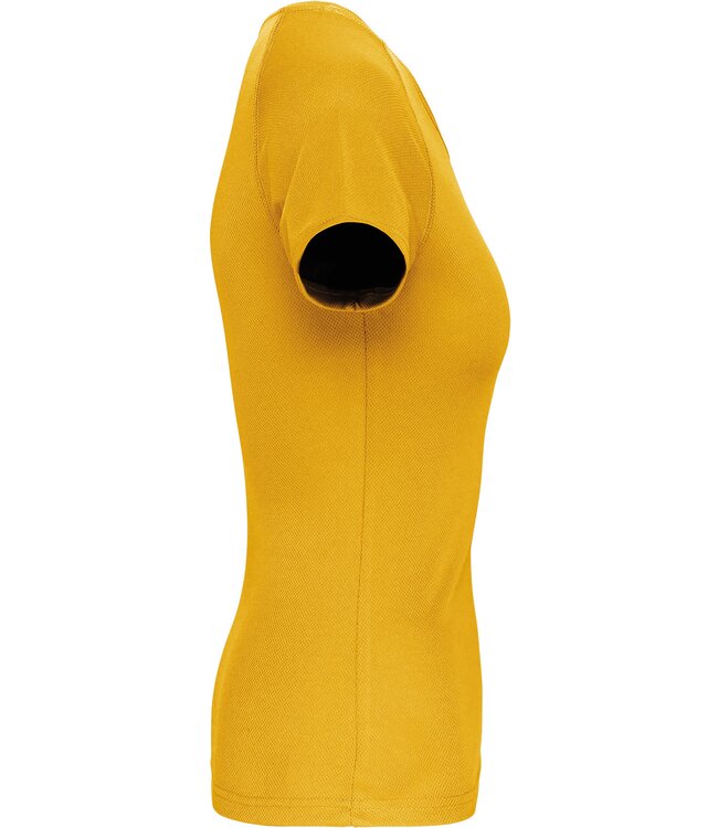 Proact Sportshirt Basic Dames - True yellow