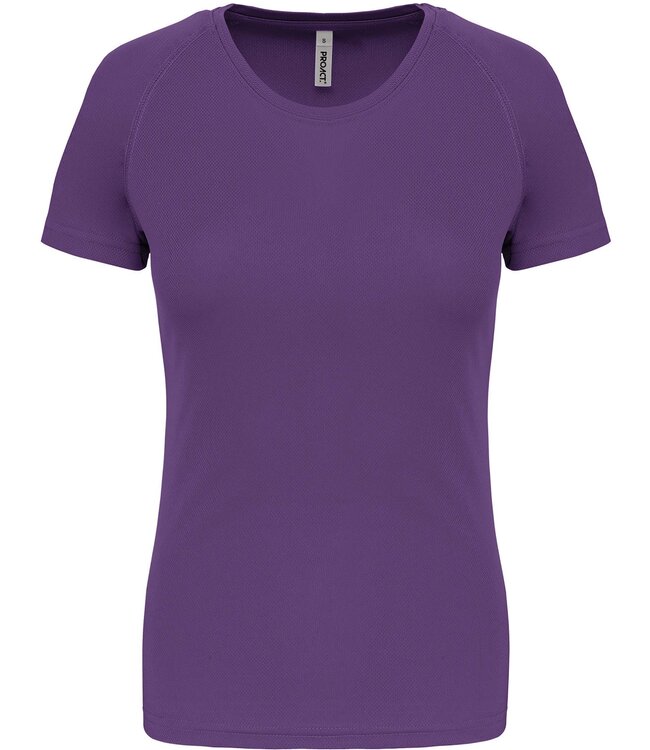 Proact Sportshirt Basic Dames - Violet