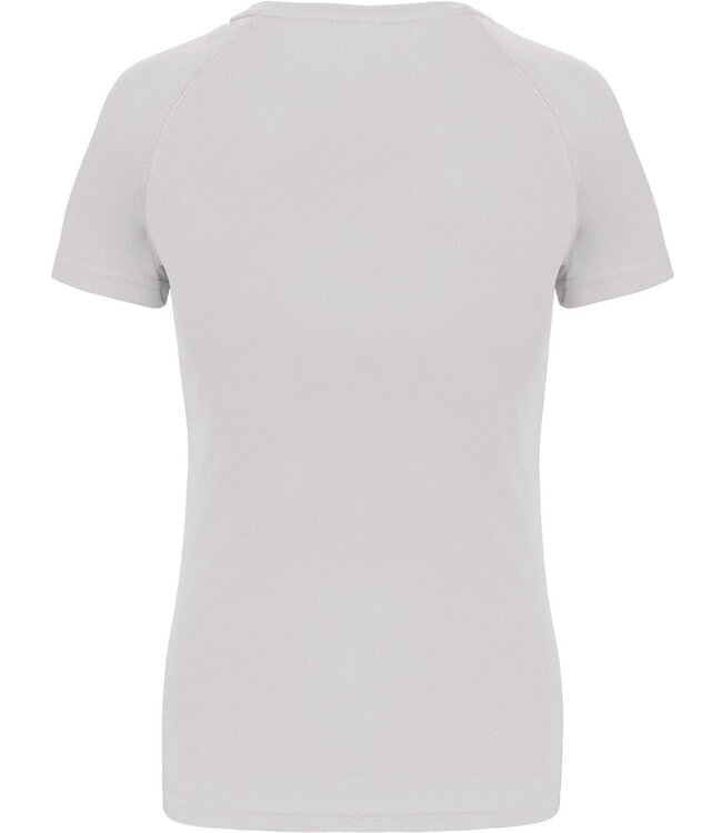 Proact Sportshirt Basic Dames - White