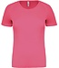 Proact Sportshirt Basic Dames - Fluo pink