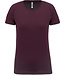 Proact Sportshirt Basic Dames - Wine