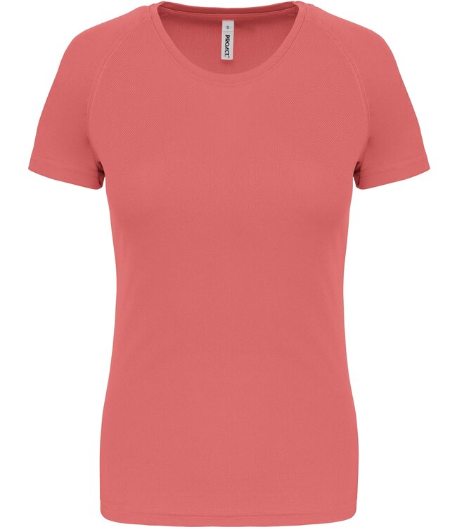 Proact Sportshirt Basic Dames - Coral