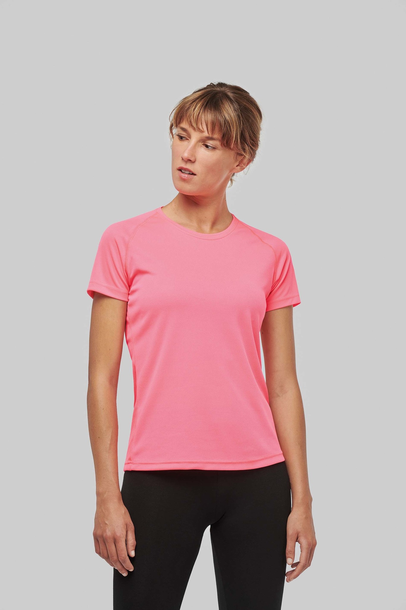 Sportshirt Basic Dames - Dark Grey