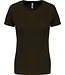 Proact Sportshirt Basic Dames - Dark Khaki