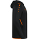 JAKO Jas met kap Challenge Zwart-Fluo oranje JAKO Jas met kap Challenge Zwart-Fluo oranje