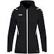 JAKO Jas met kap Challenge DAMES Zwart-Wit JAKO Jas met kap Challenge DAMES Zwart-Wit