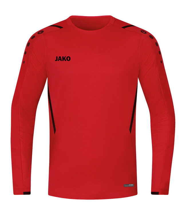 JAKO Sweater Kids - Uni  Rood-Zwart