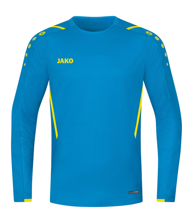 JAKO Sweater Kids - Uni  Jakoblauw-Fluogeel