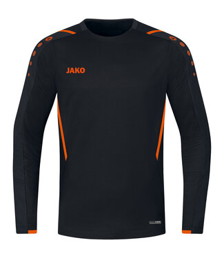 JAKO Sweater Kids - Uni  Zwart-Fluo oranje